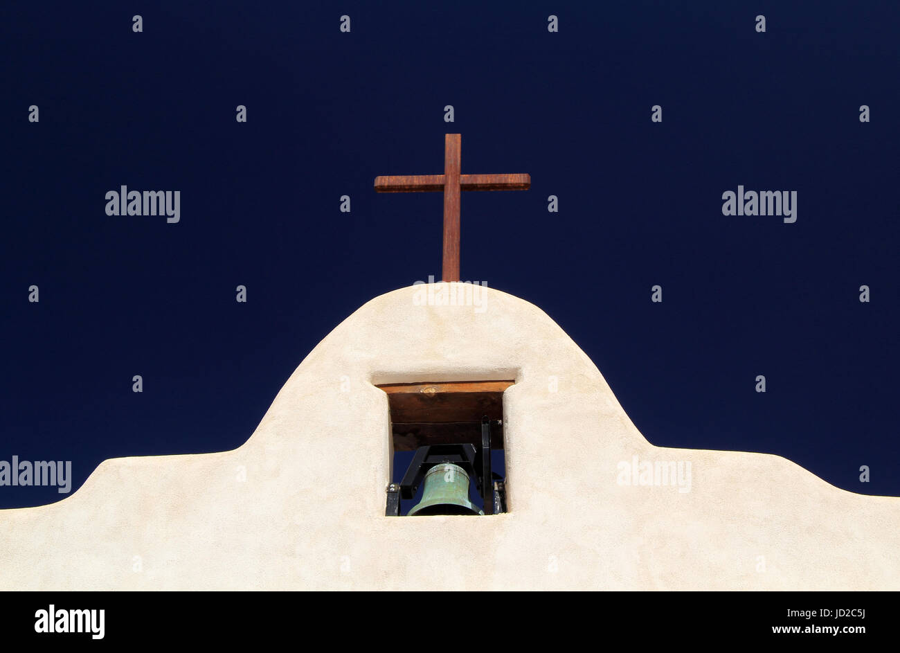 La histórica misión de San Agustín de Isleta en Isleta Pueblo es una de