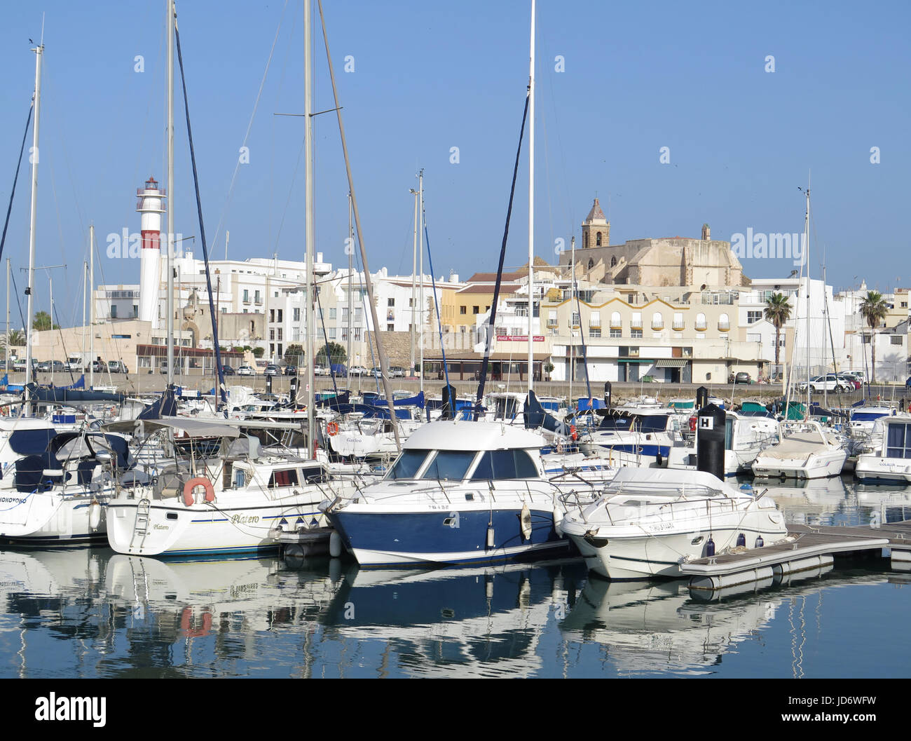 Puerto deportivo de Rota, Cádiz, España Fotografía de stock - Alamy