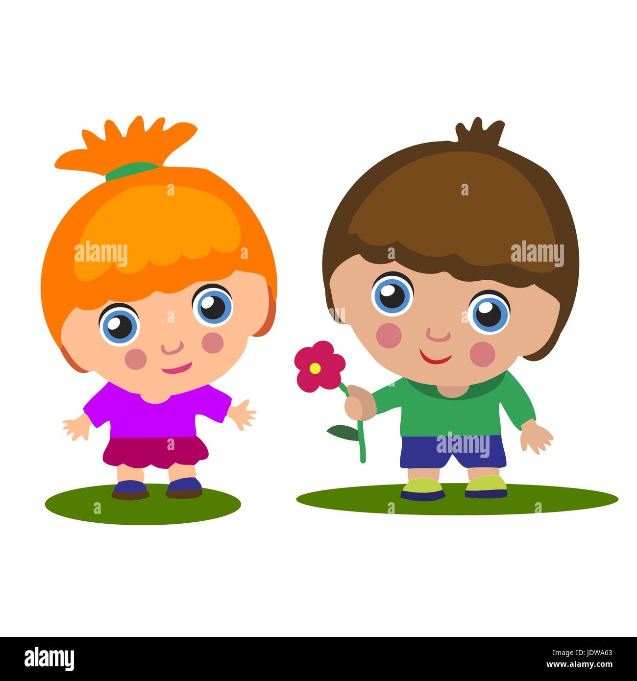 Ilustracion Vectorial Bonita Tarjeta Para El Dia De La Amistad Con