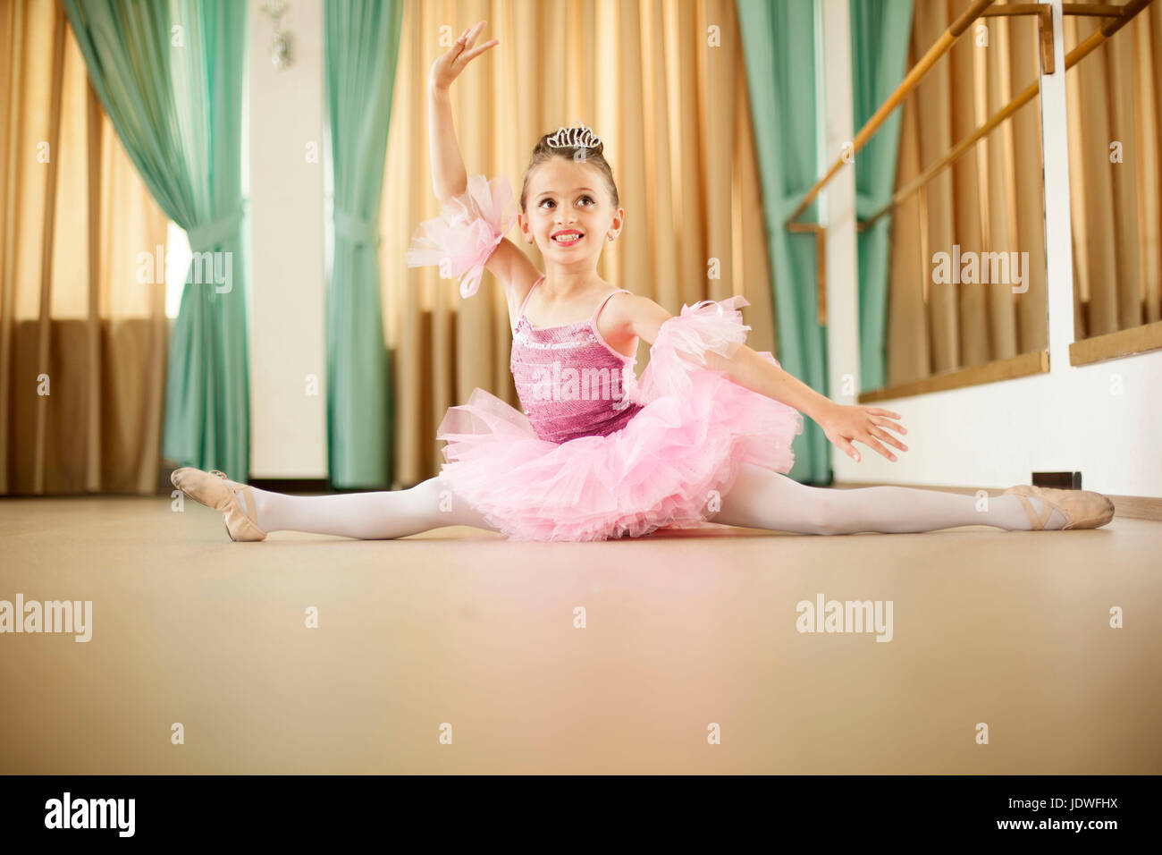 Clase de ballet Foto de stock