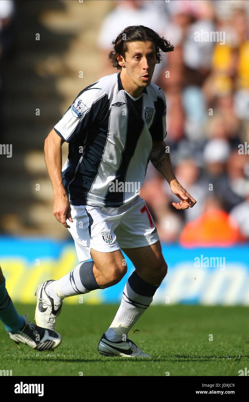 ROBERT KOREN West Bromwich Albion FC THE HAWTHORNS West Bromwich Inglaterra 13 de septiembre de 2008 Foto de stock