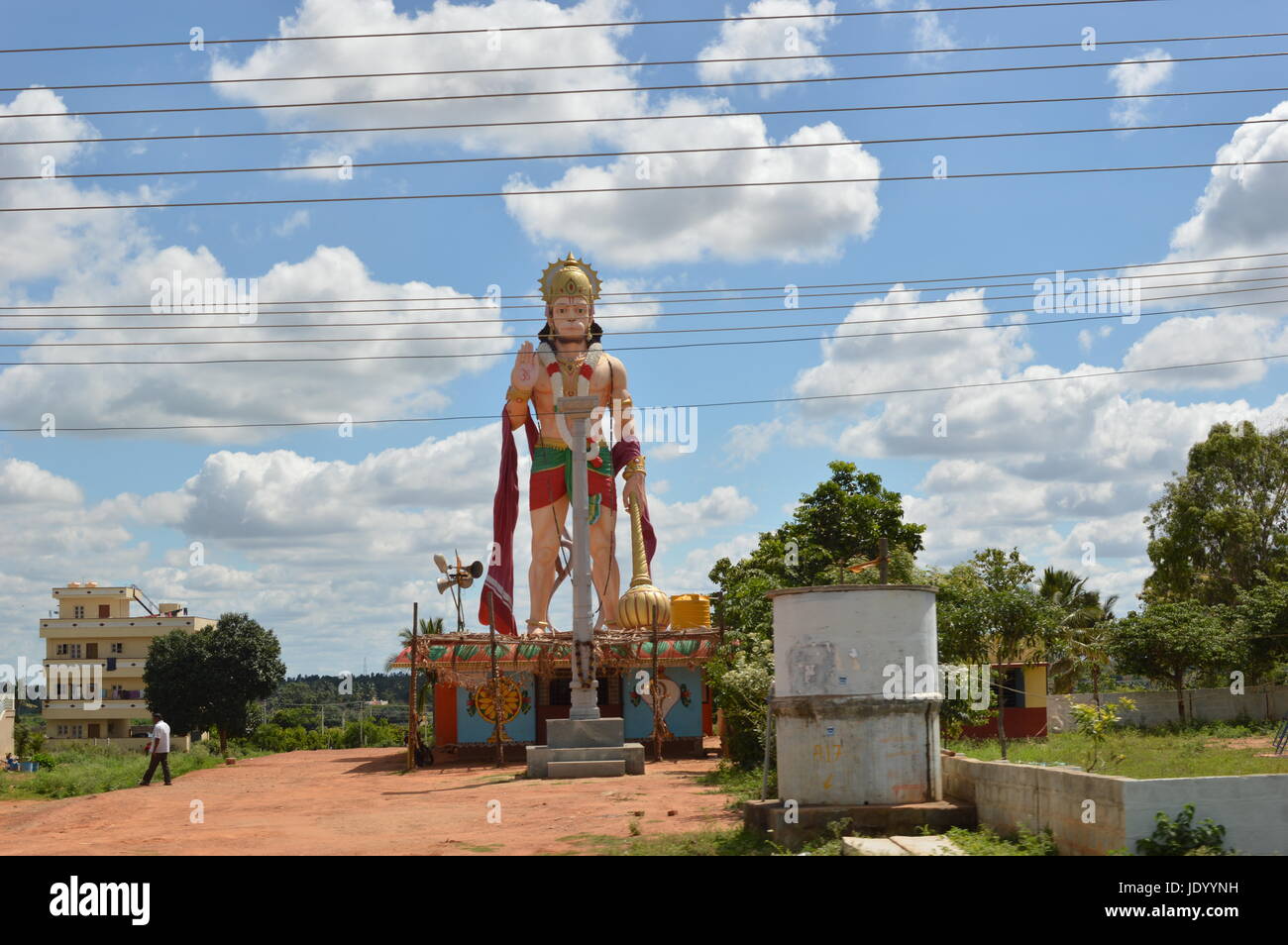 Templo de Hanuman aleatorio Foto de stock