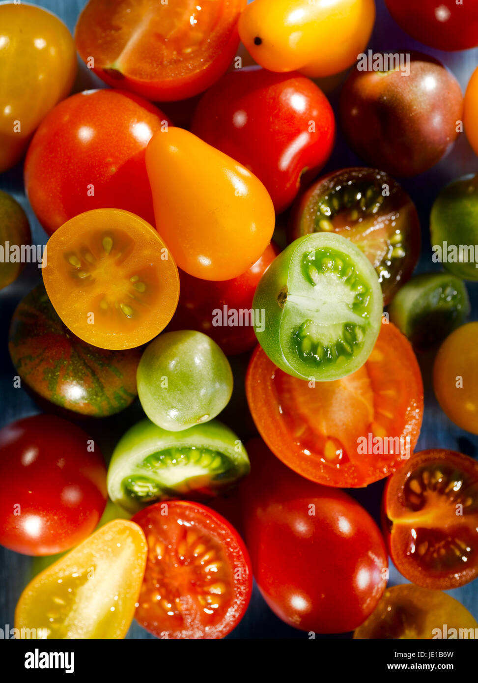 Reliquia de tomates cherry Foto de stock