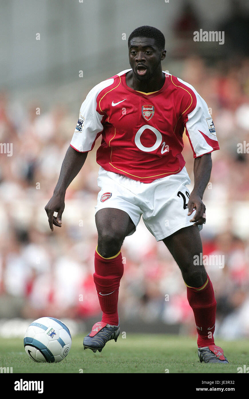 KOLO TOURE Arsenal FC HIGHBURY Londres Inglaterra el 22 de agosto de