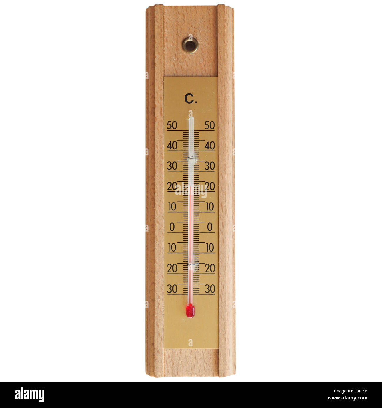 Termostato termómetro para medir la temperatura del aire de instrumentos  aislados sobre blanco Fotografía de stock - Alamy