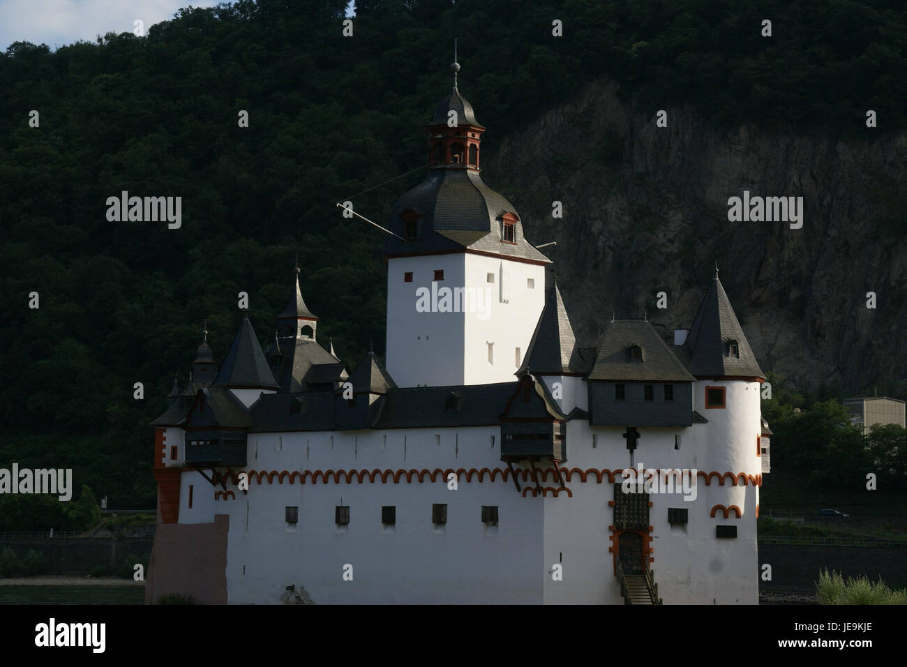 Burg Pfalzgrafenstein 2014.06.21.185521 Rin Kaub B42 Foto de stock