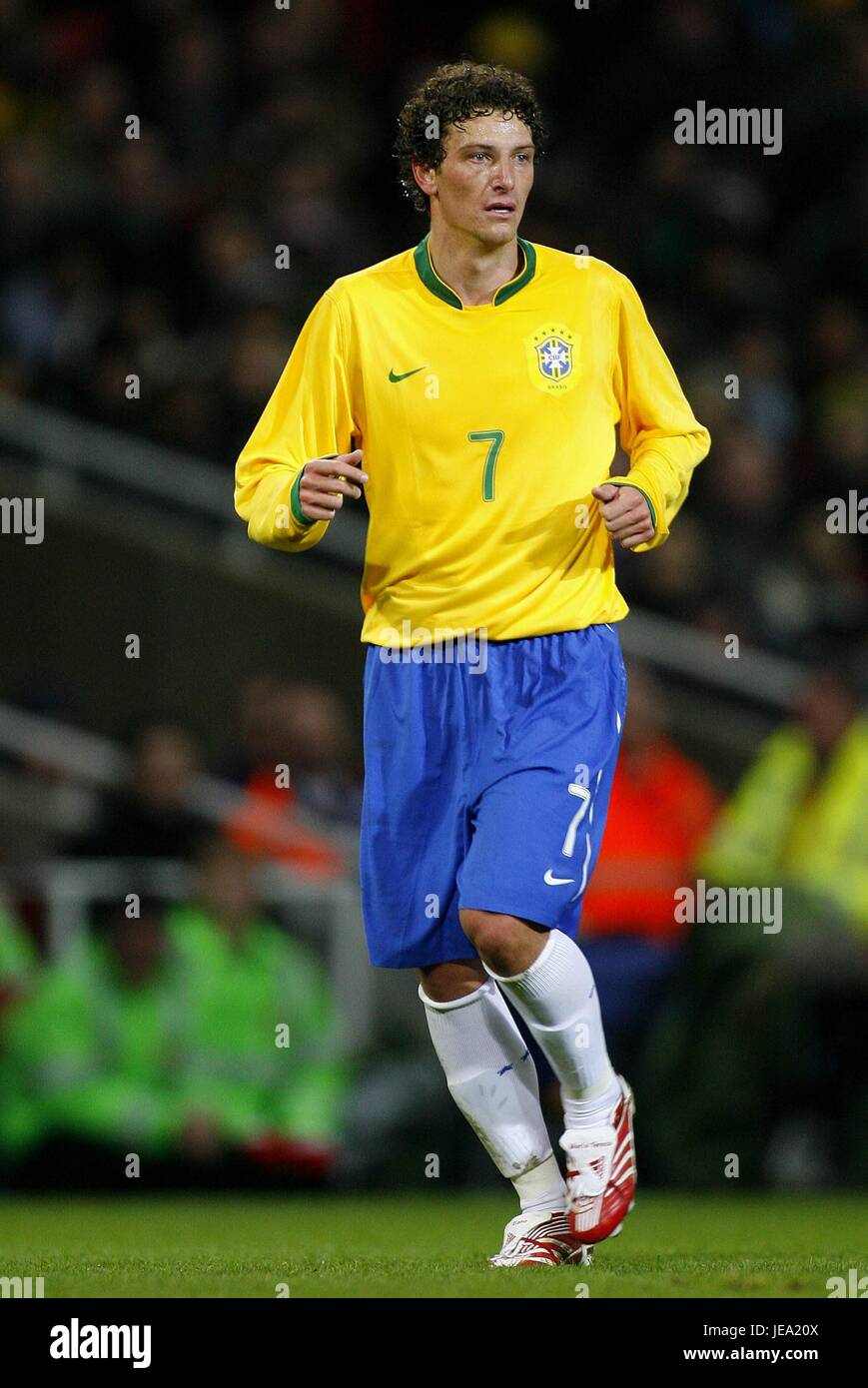 Brasil ELANO y el Shakhtar Donetsk del Emirates Stadium, el Arsenal de Londres, 06 de febrero de 2007 Foto de stock