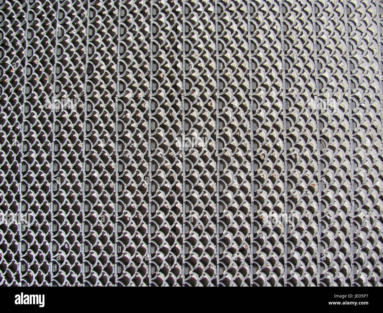 Entrada antideslizante mat Foto de stock