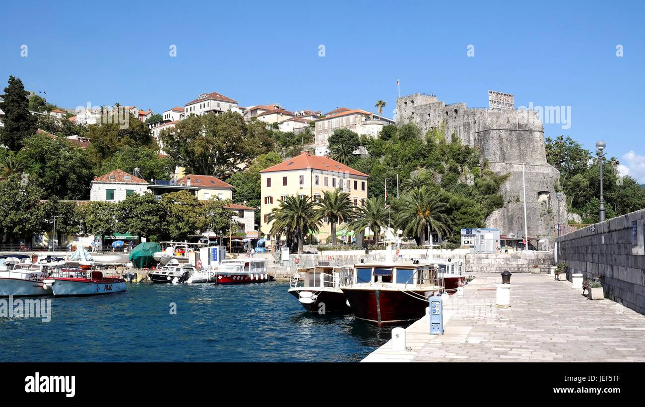 Herceg Novi Foto de stock