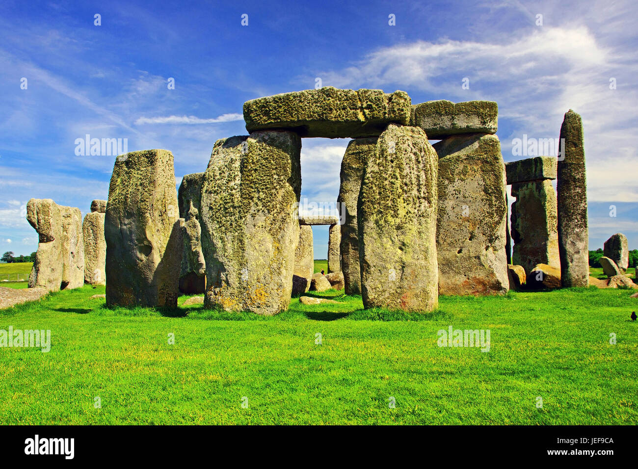 Stonehenge, Wiltshire, Gran Bretaña, Grossbritannien Foto de stock