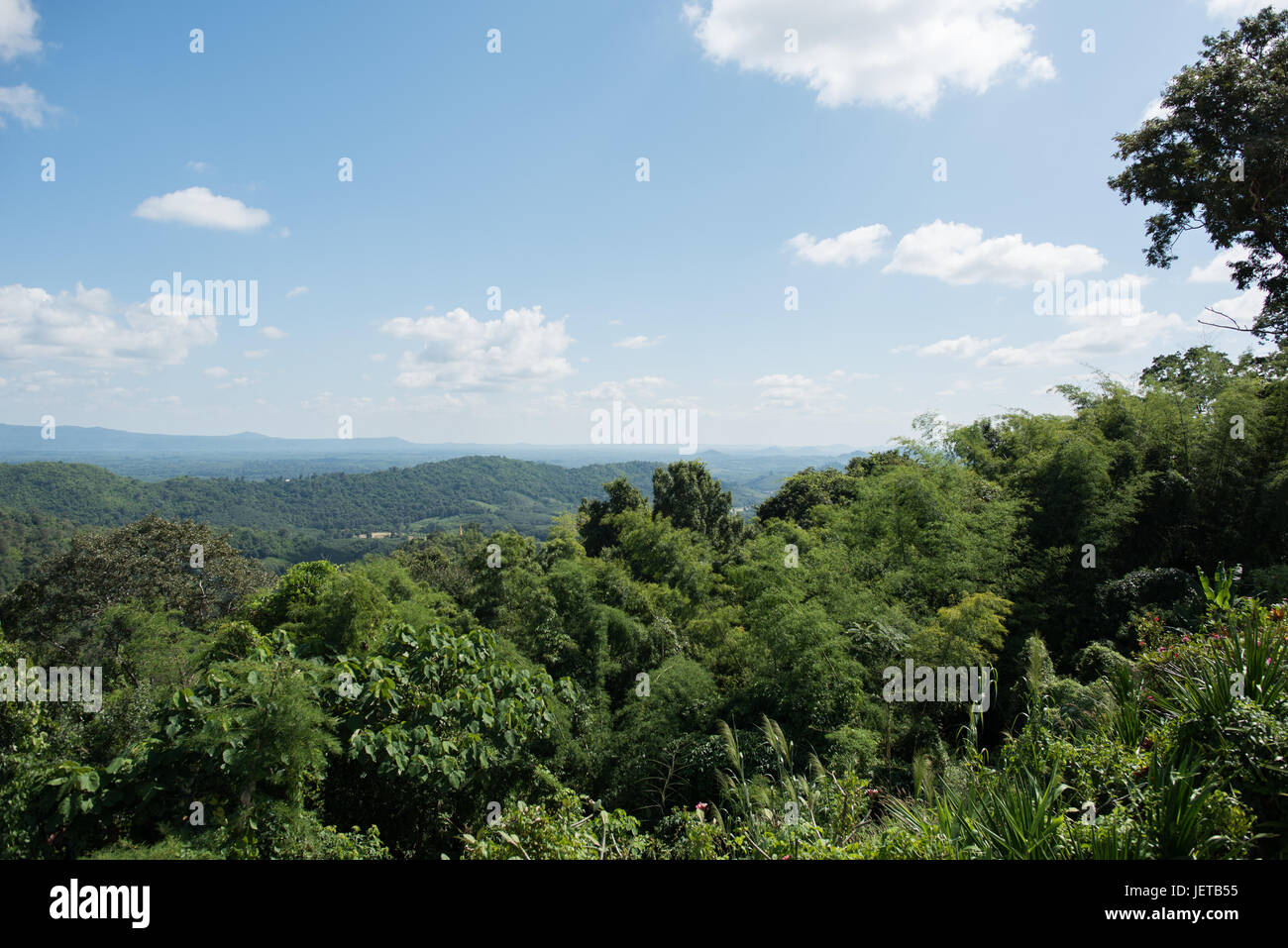 Paisaje de Tailandia Foto de stock
