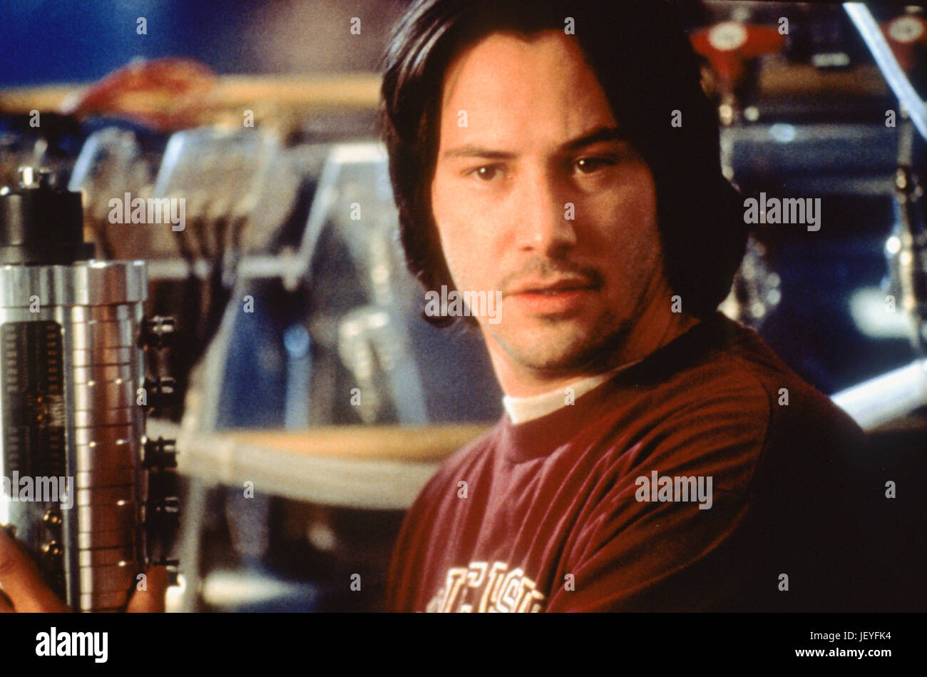absceso cúbico medias Reacción en cadena (1996), Keanu Reeves, Morgan Freeman, Rachel Weisz CHRE  008 Fotografía de stock - Alamy