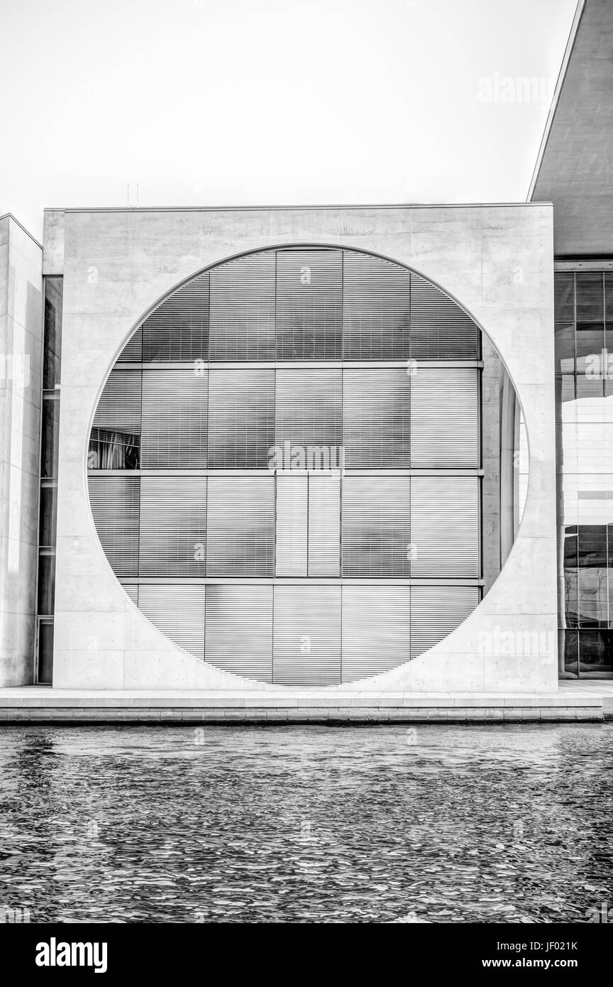 Arquitectura moderna en Berlín. Foto de stock