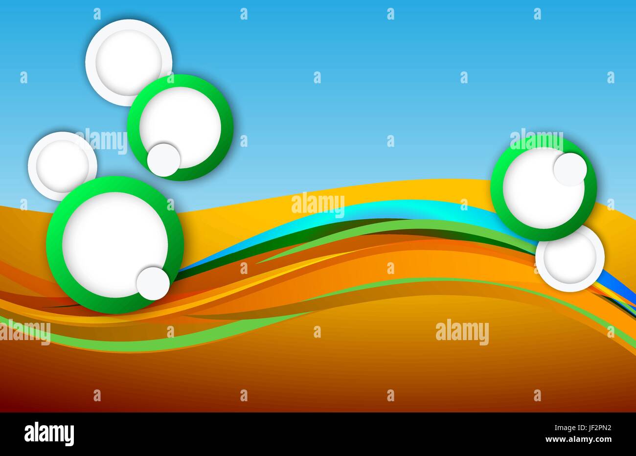 Azul, ondas, círculo, curvas, el firmamento, el cielo, como telón de fondo, fondo blanco, azul, Ilustración del Vector