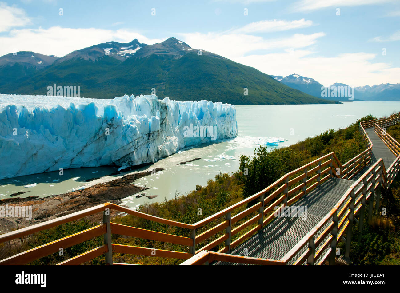 Glaciar Perito Moreno - El Calafate - Argentina Foto de stock