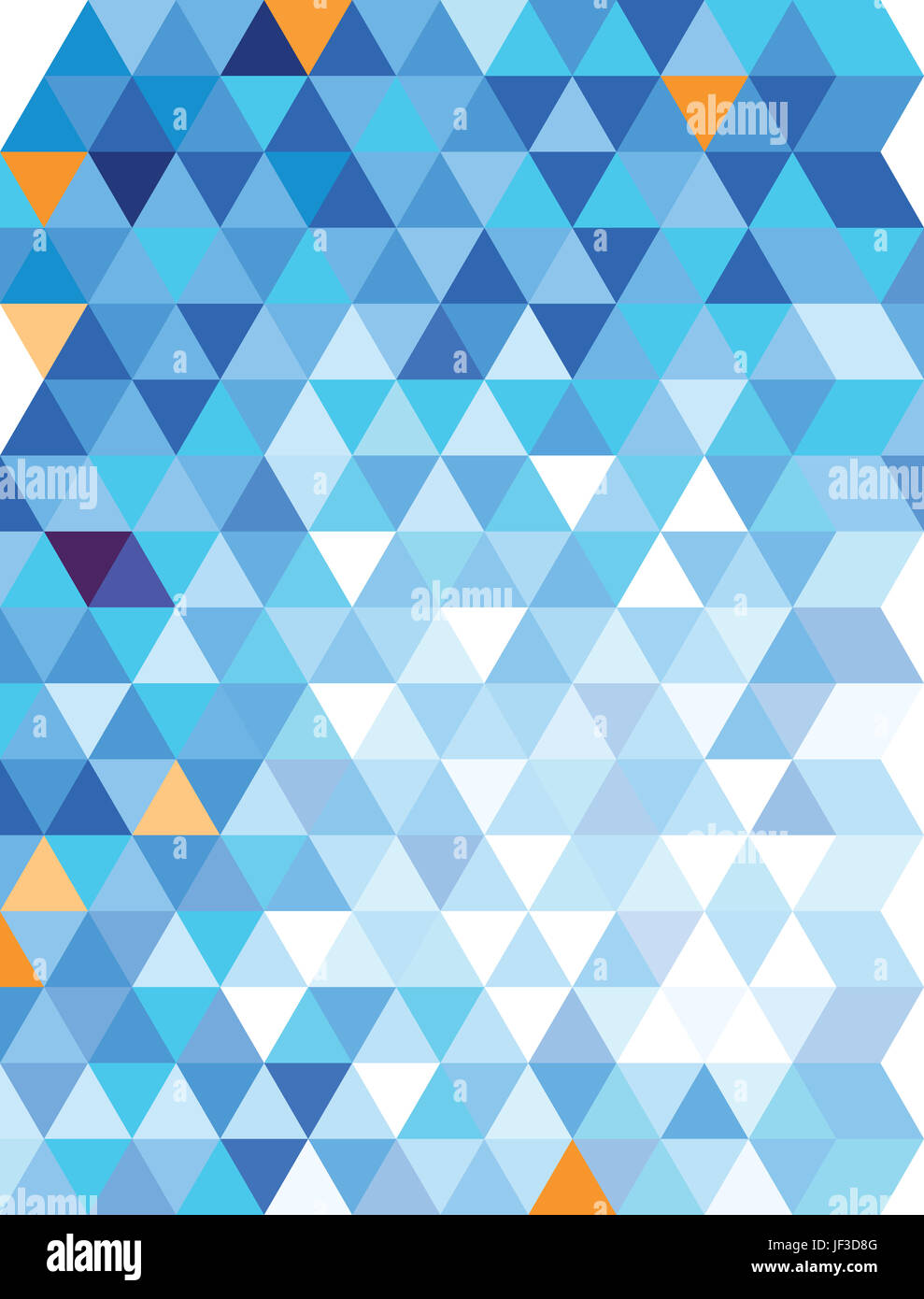 Abstract blue forma geométrica Foto de stock