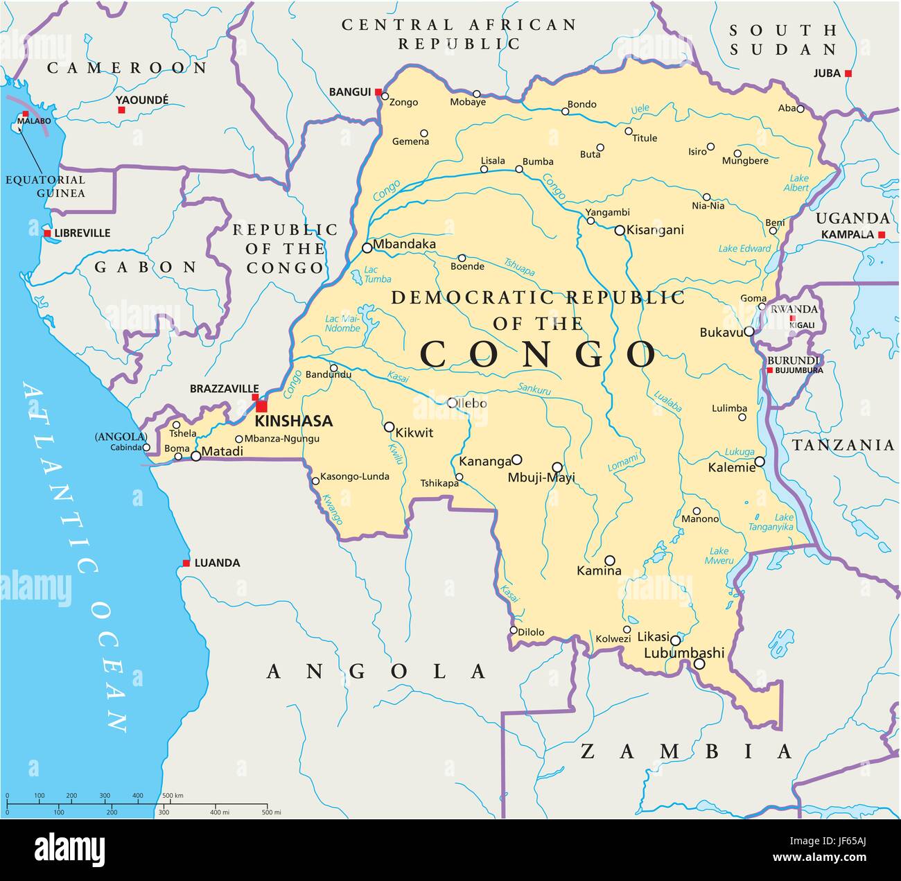 Mapa de congo fotografías e imágenes de alta resolución Alamy
