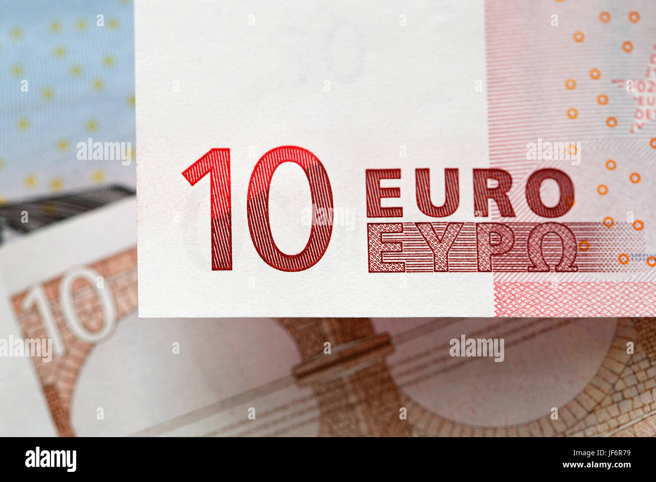 Billete de diez euros Fotografía de stock Alamy