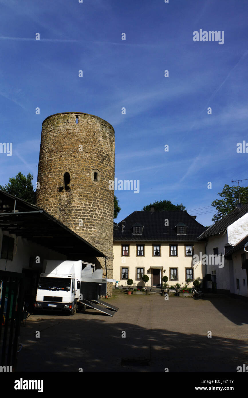 Castillo Münchhausen Foto de stock