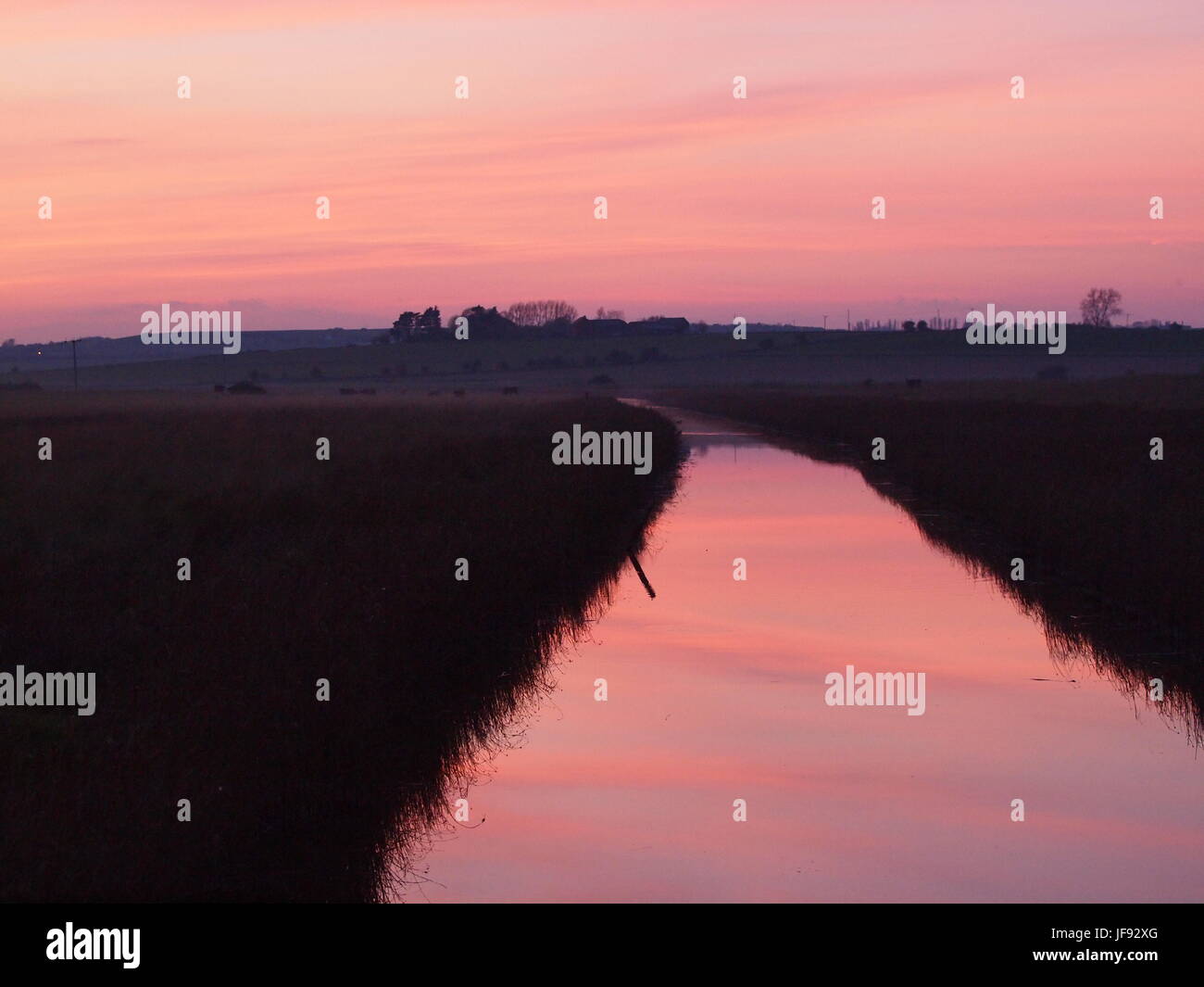 Flota de Capel en la Isla de Sheppey en Kent. Foto de stock