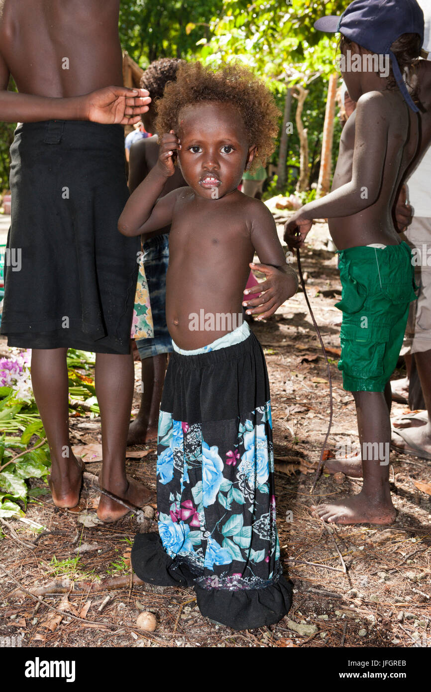 Los niños en la isla Telina, laguna Marovo, Islas Salomón Fotografía de  stock - Alamy