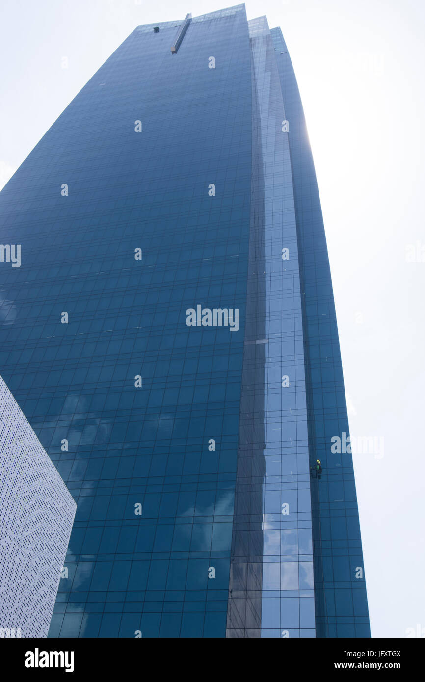 Edificio de oficinas de gran altura Panamá, República de Panamá Foto de stock