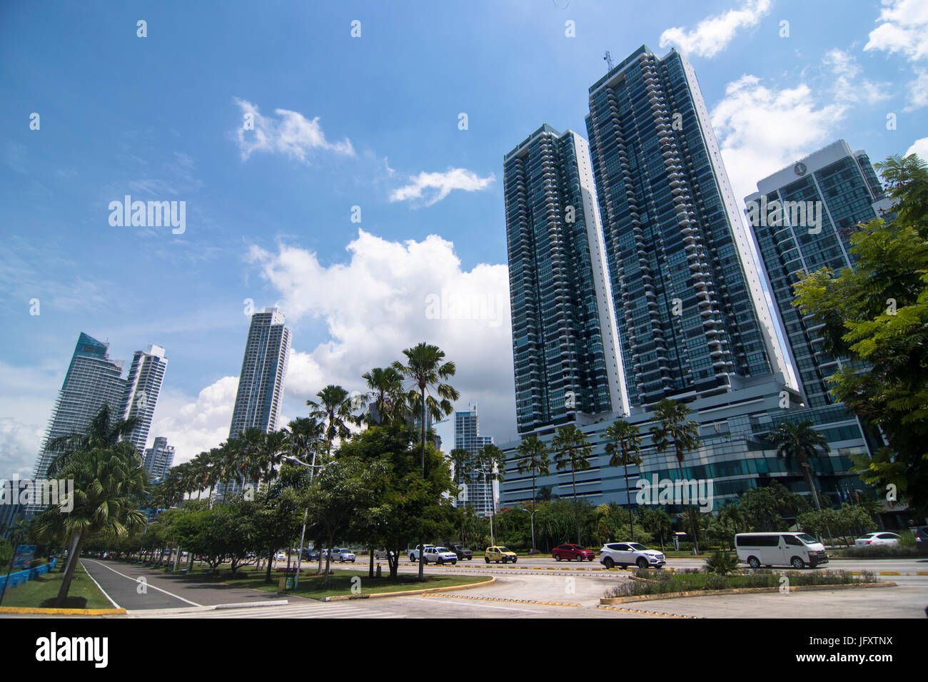 Edificios altos en la Ciudad de Panamá, Panamá Fotografía de stock Alamy