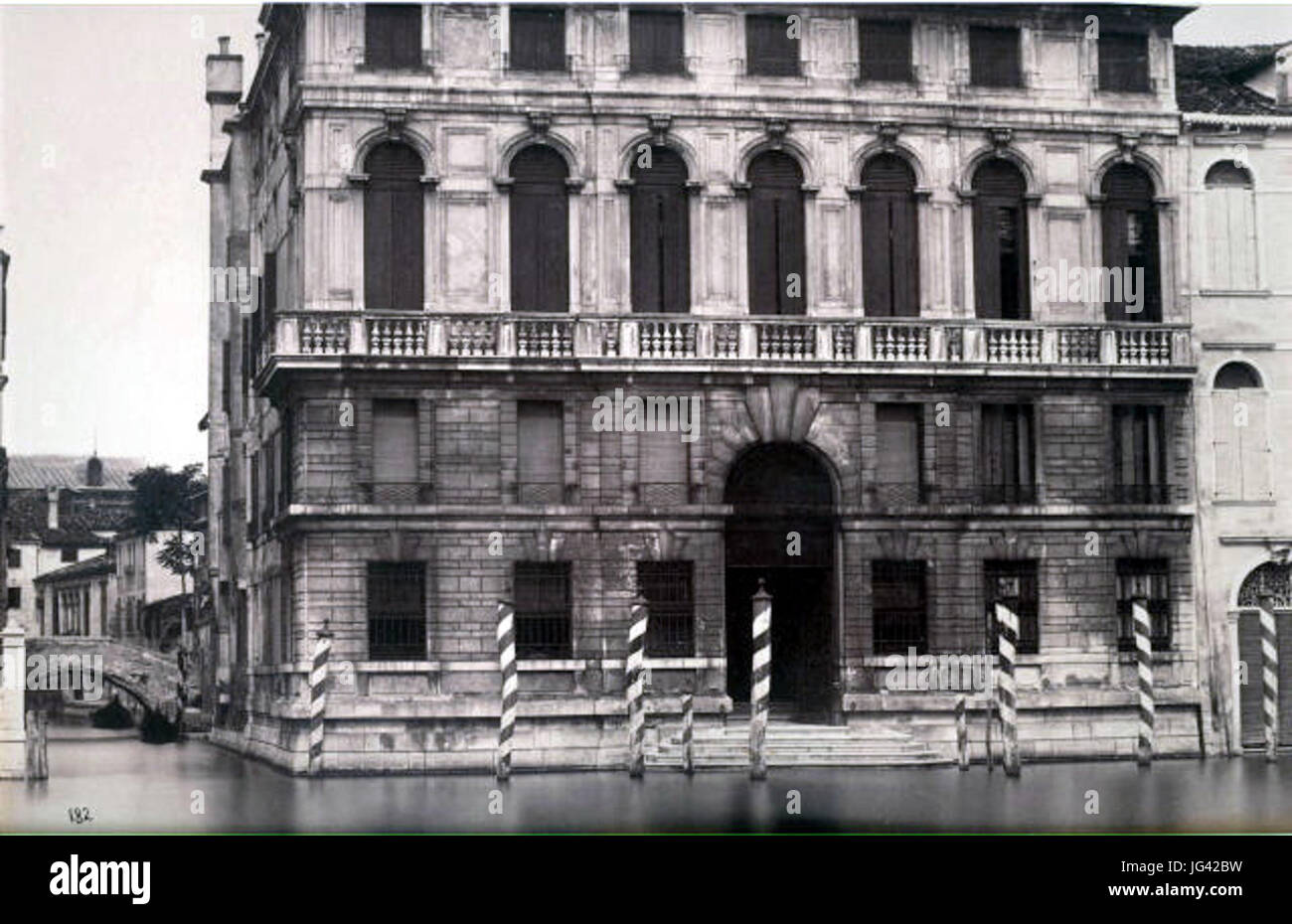 Carlo Naya 281816-188 9 - n. 182 - Venezia - Palazzo Grimani San Polo - ca. 1875 Foto de stock