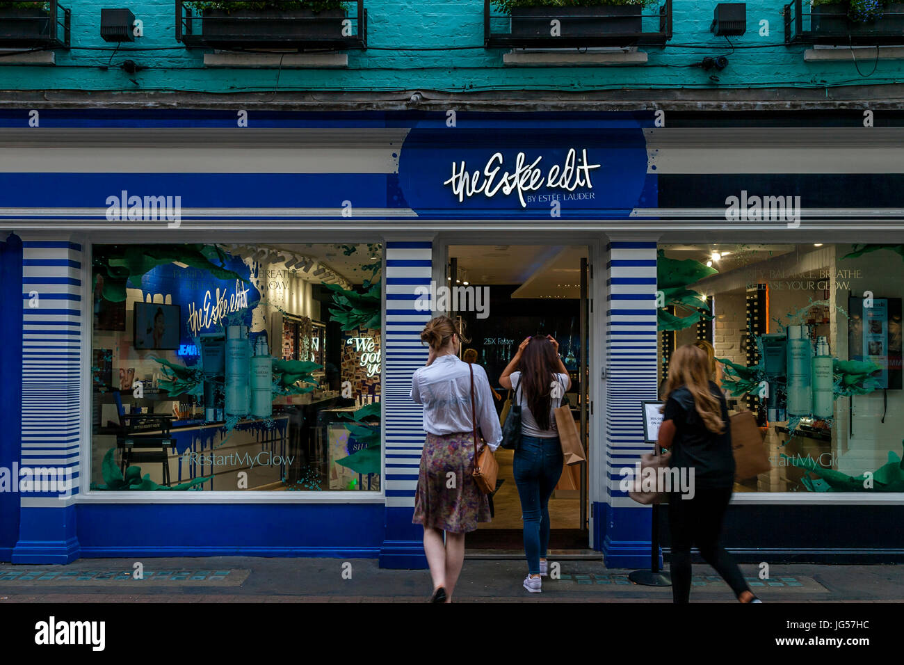 El Estee Editar Store, Carnaby Street, Londres, Reino Unido. Foto de stock