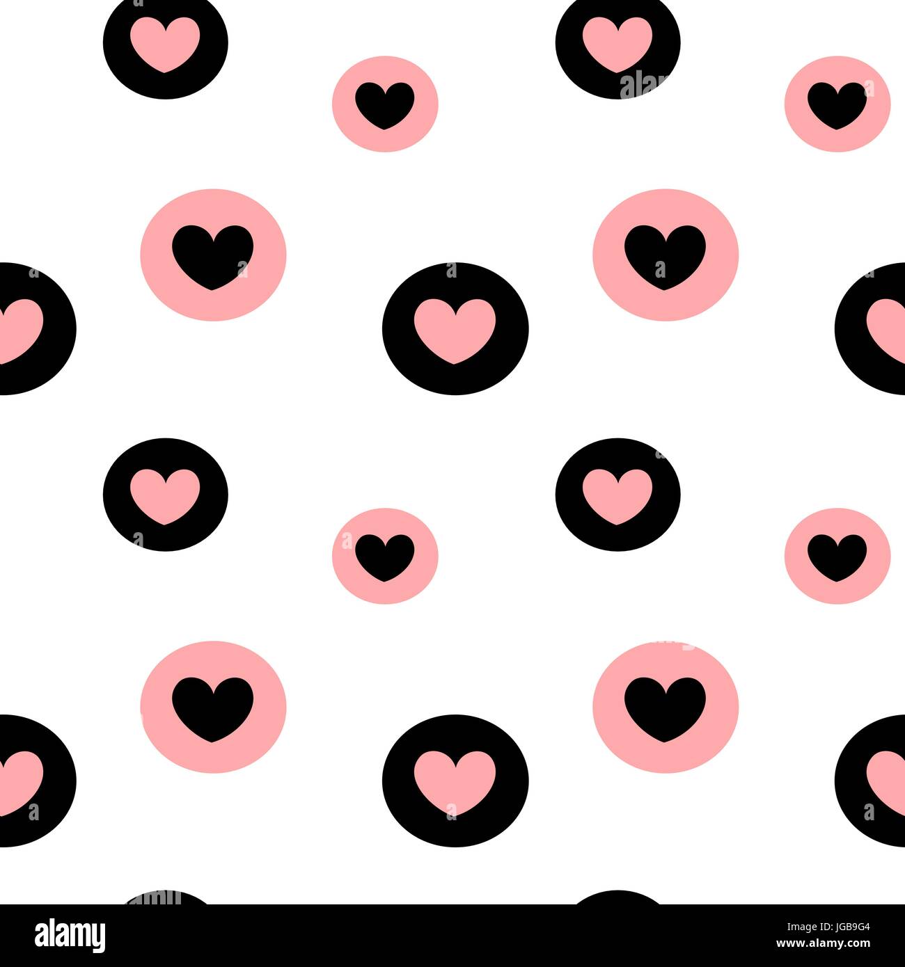 images Fondo Rosa Con Negro Y Blanco https www alamy es foto negro blanco rosa perfecta ilustracion de fondo del modelo vectorial con corazones en los circulos 147766420 html
