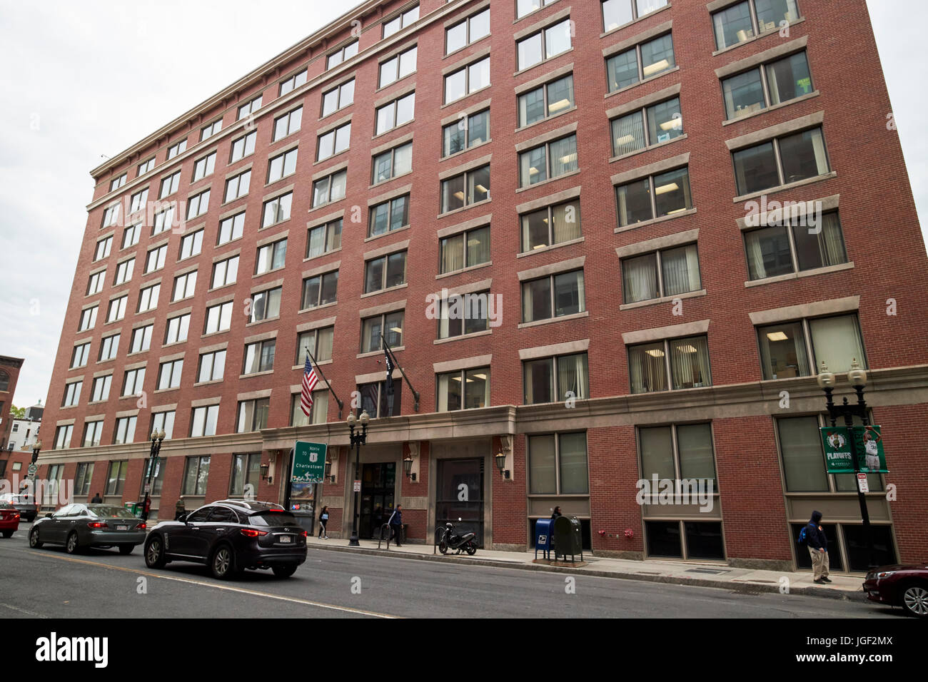 251 Causeway street departamento de conservación y recreación dcg vivienda va masa clínica Boston EE.UU. Foto de stock
