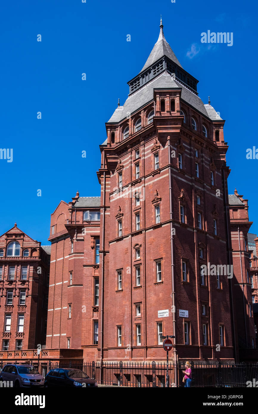 El University College de Londres, Gower Street, Londres, Inglaterra, Reino Unido. Foto de stock