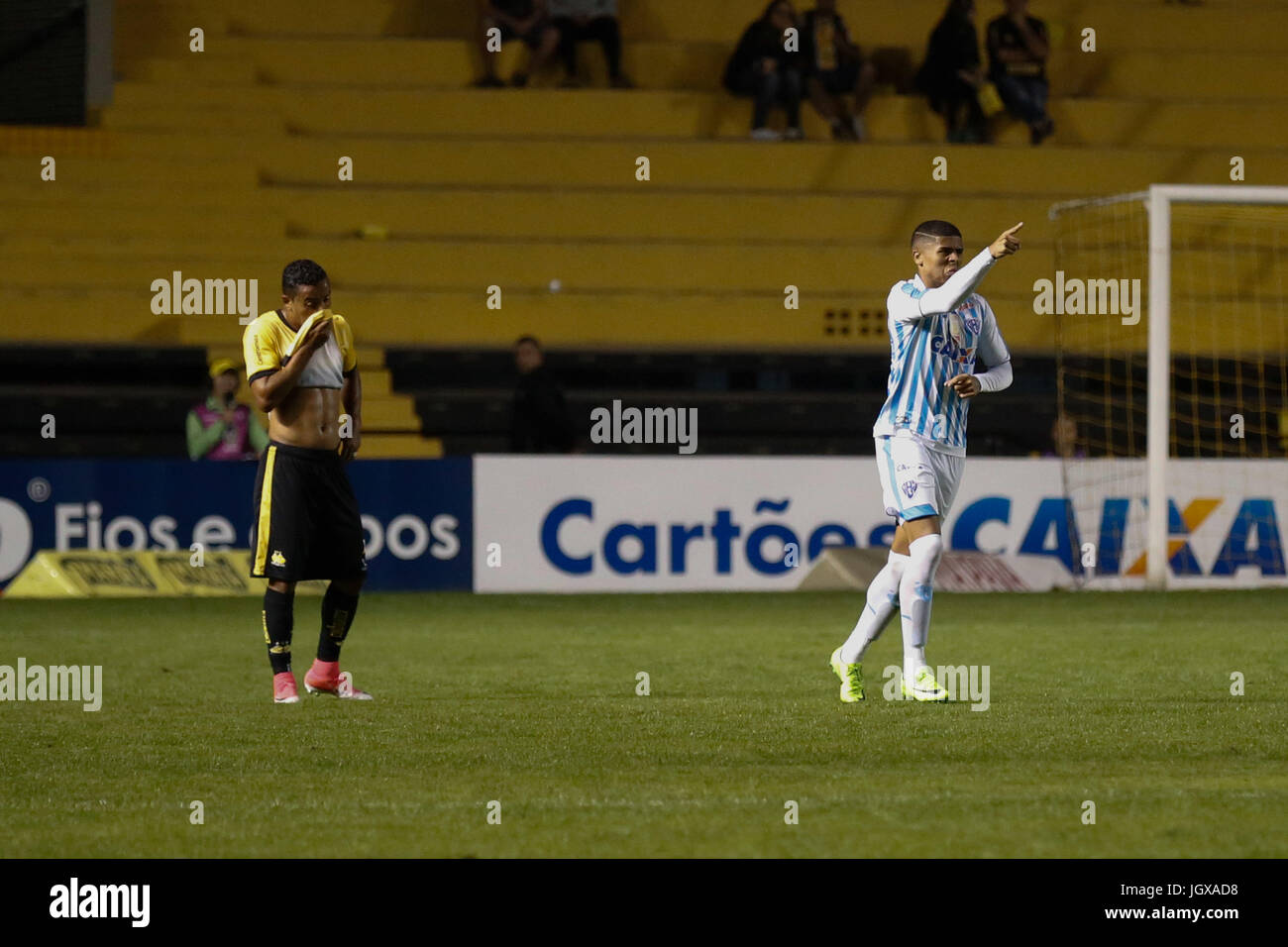 Criciuma Sc 11 07 2017 Criciuma X Paysandu Los Jugadores Del
