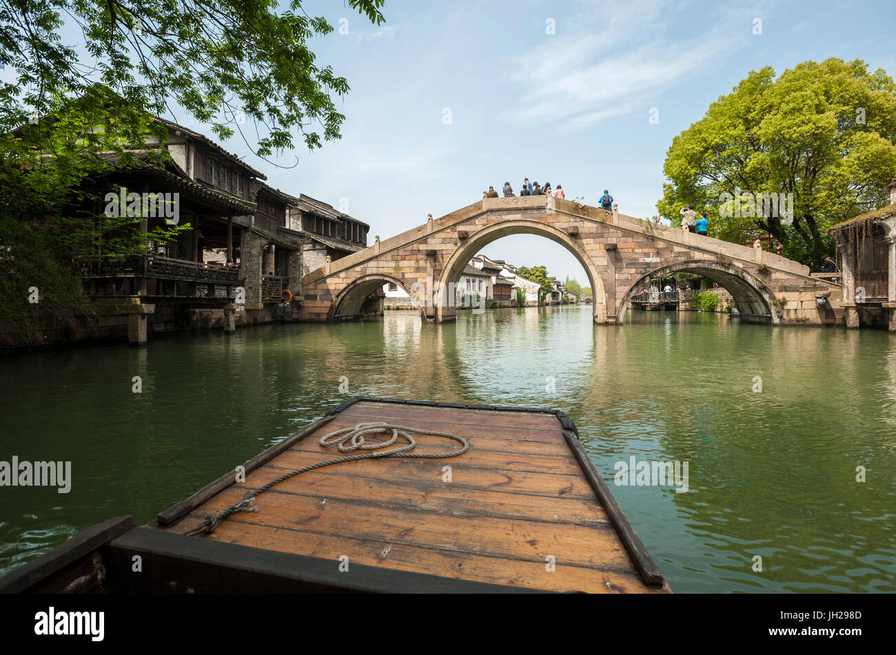 Wuzhen, provincia de Zhejiang, China, Asia Foto de stock