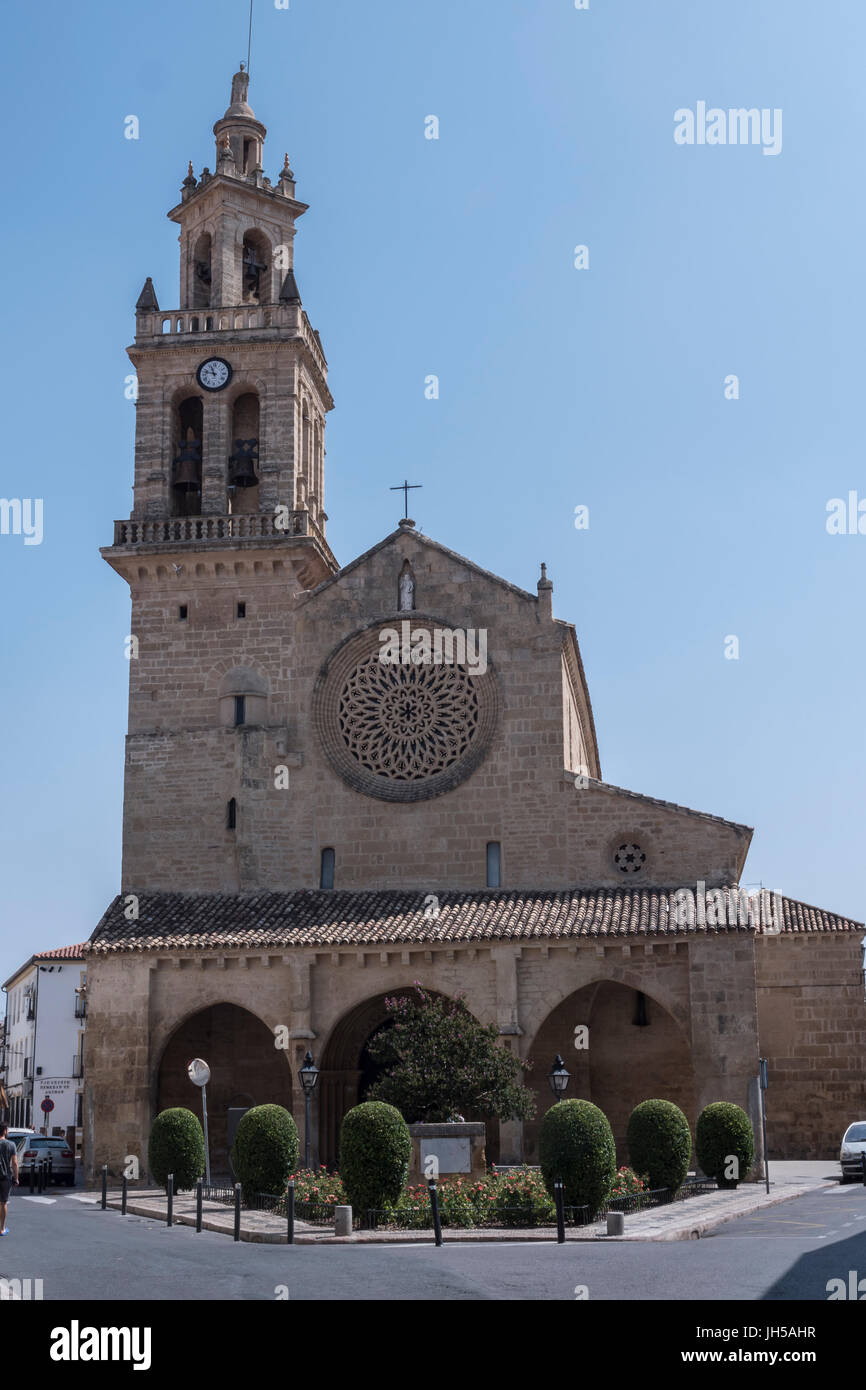 Iglesia de San Lorenzo, llamada iglesia fernandina, fue construida durante la segunda mitad del siglo XIII, declarada Bien de interés cultural, Córdoba, Spai Foto de stock