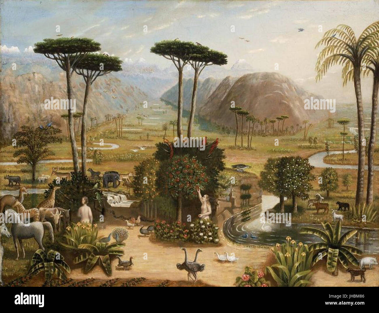 Mapa del jardin de eden fotografías e imágenes de alta resolución - Alamy