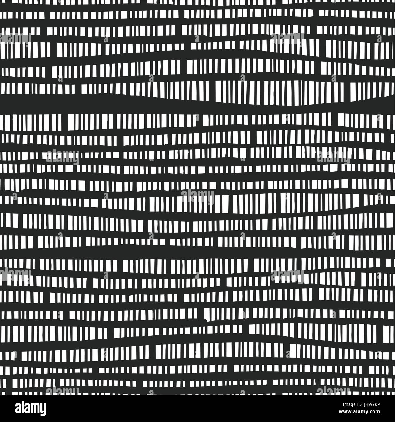Abstract vector seamless patrón dibujado a mano con líneas verticales. Ilustración monocromo stripes textura. Fondo de plantilla gráfica hipster Ilustración del Vector