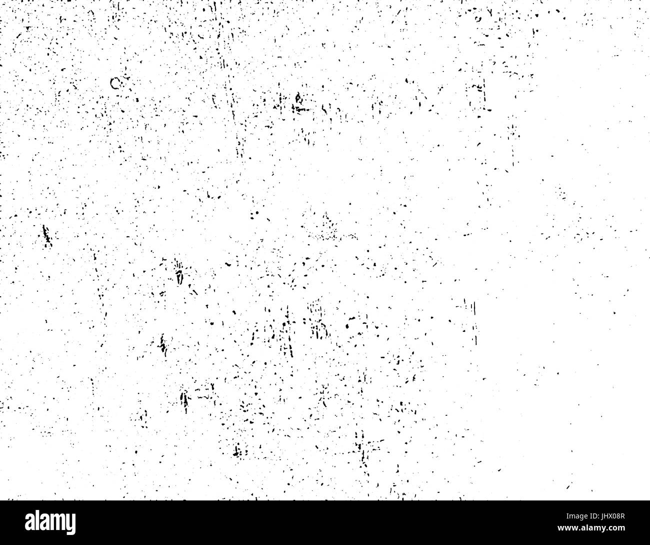 Grunge fondo monocromo. Textura abstracto sobre fondo blanco, suciedad superposición o efecto pantalla Uso de fondo grunge estilo vintage. Ilustración del Vector