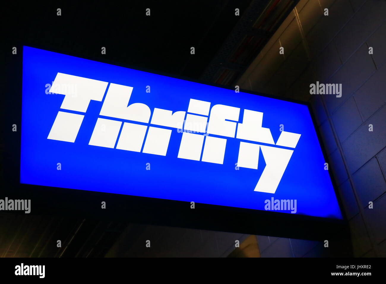 Thrifty car rental Fotos e Imágenes de stock Alamy