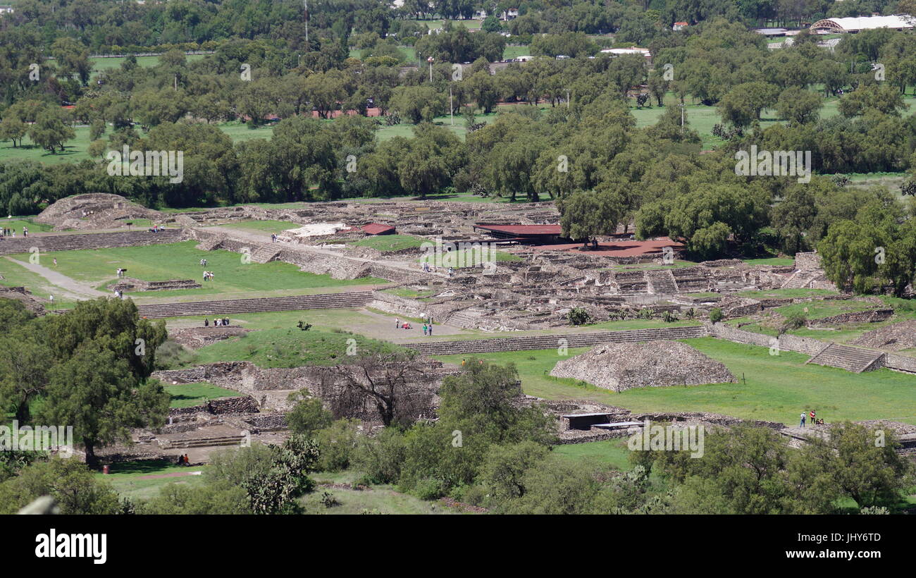 Teotihuacán ciudad de los dioses, hermosa arquitectura y la belleza de la cultura mexicana que le dejará sin palabras al contemplar las pirámides de la... Foto de stock