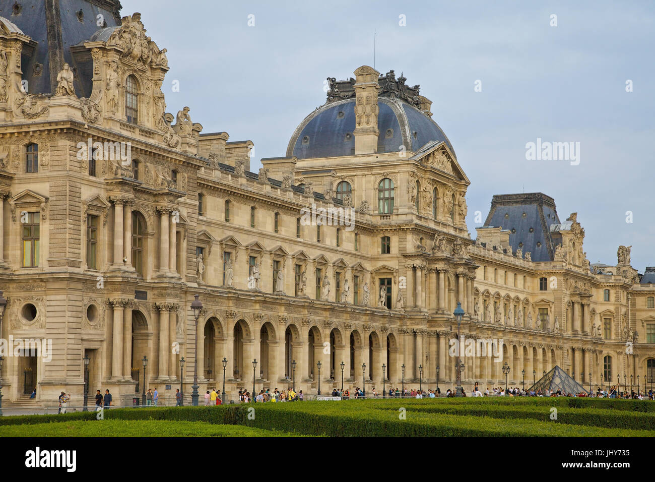 El Louvre, París, Francia - El Louvre, París, Francia, Frankreich - Louvre Foto de stock