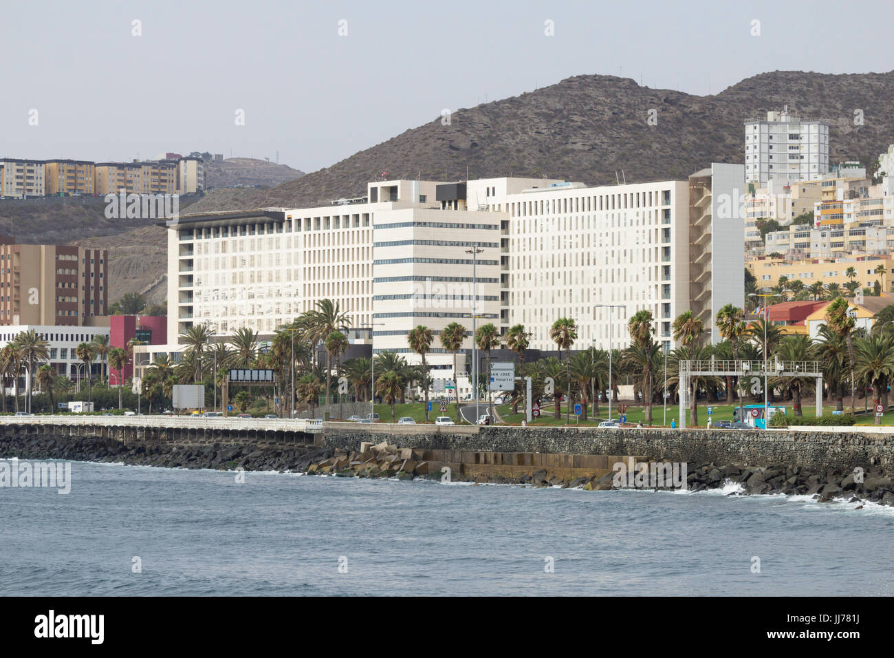 Hospital Insular en la Avenida Marítima de Las Palmas de Gran Canaria,  Islas Canarias, España Fotografía de stock - Alamy