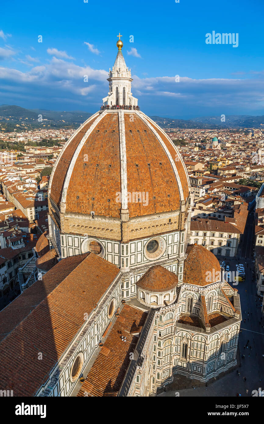La Catedral de Santa Maria del Fiore, Catedral de Florencia Foto de stock