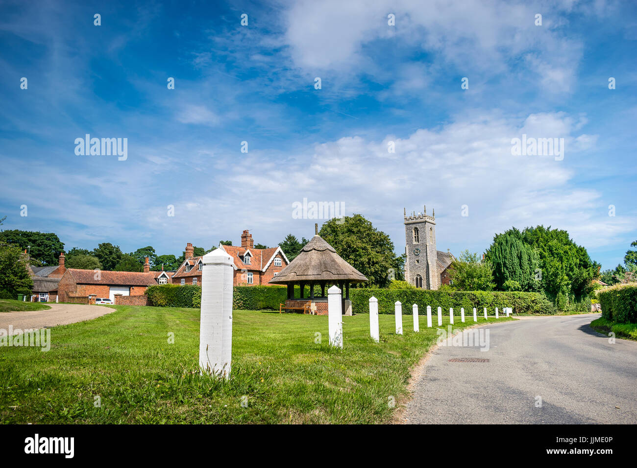 Woodbastwick, Norfolk Broads, pantanos de Bure, Reserva Natural Nacional, Norwich, Norfolk, Reino Unido Foto de stock