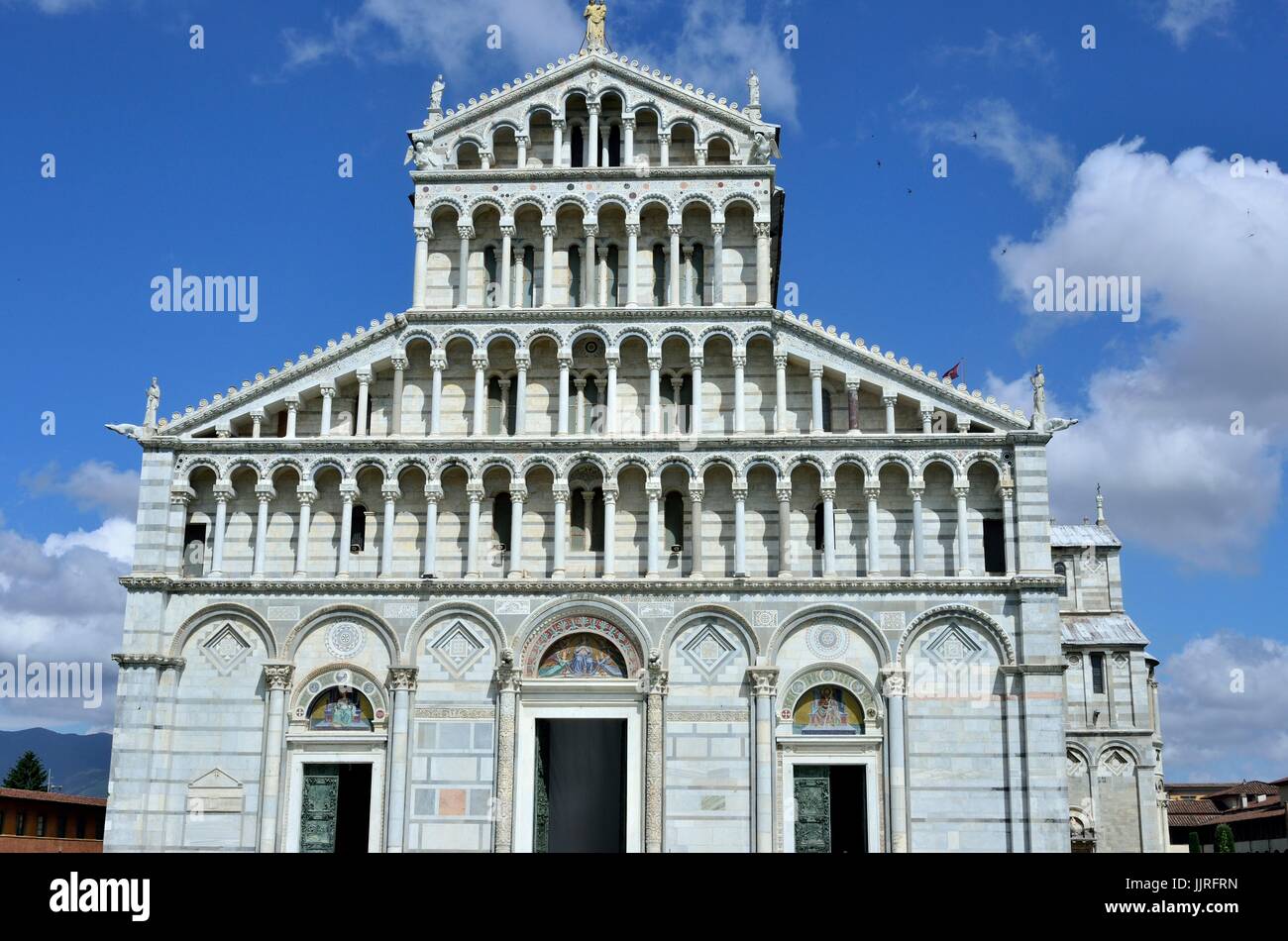 El Pisa Baptisterio de San Juan (Italiano: el Battistero di San Giovanni) es un edificio eclesiástico Católico Romano en Pisa, Italia Foto de stock