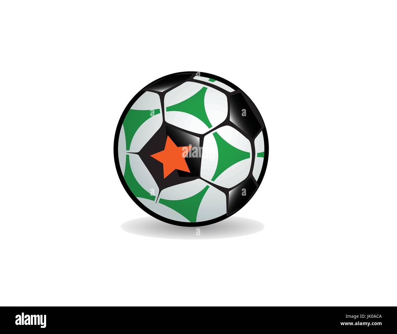 Copa Mundial de fútbol americano, el fútbol europeo pro icono gráfico del logotipo de bola Ilustración del Vector