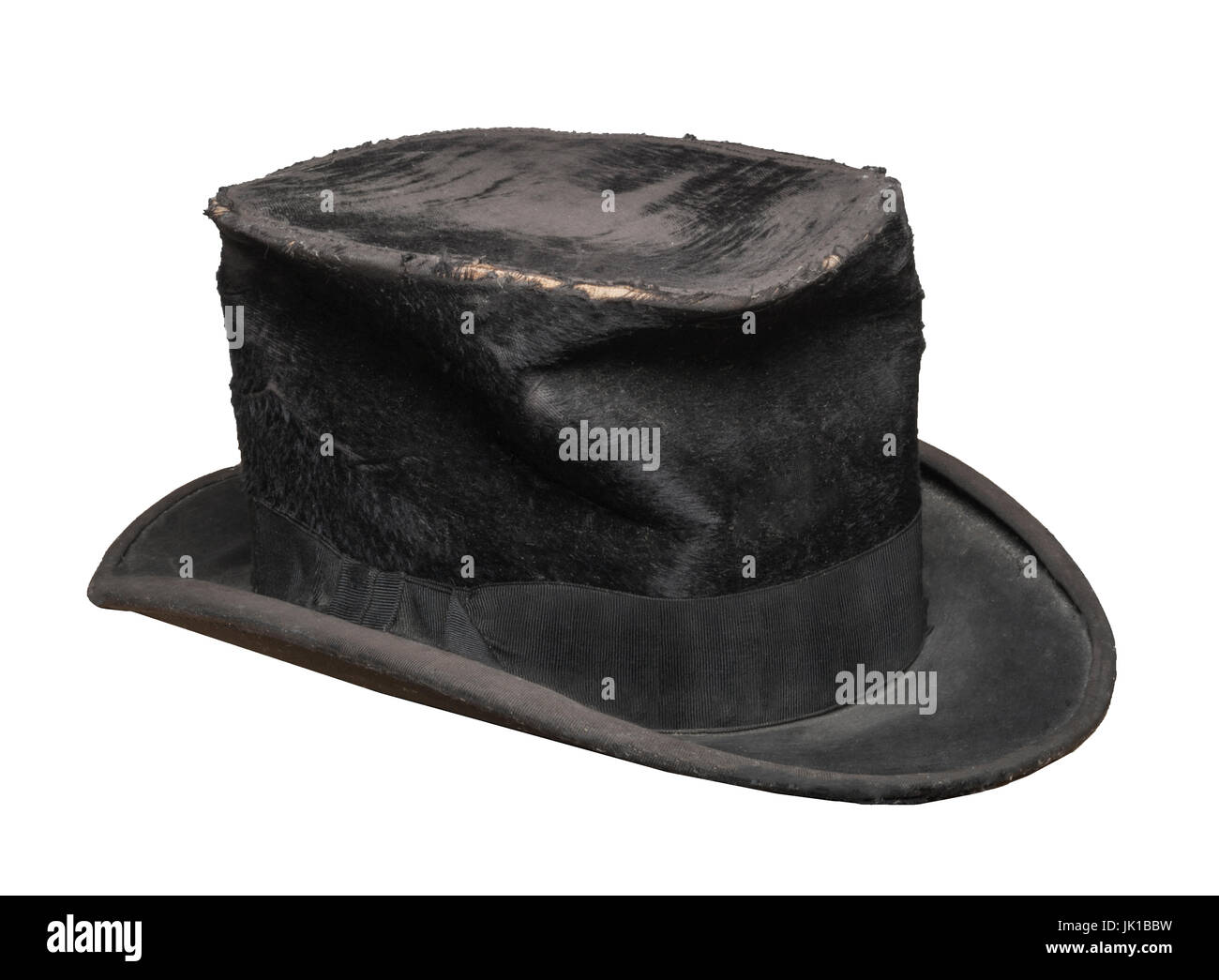 Viejo Sombrero Negro Foto de stock