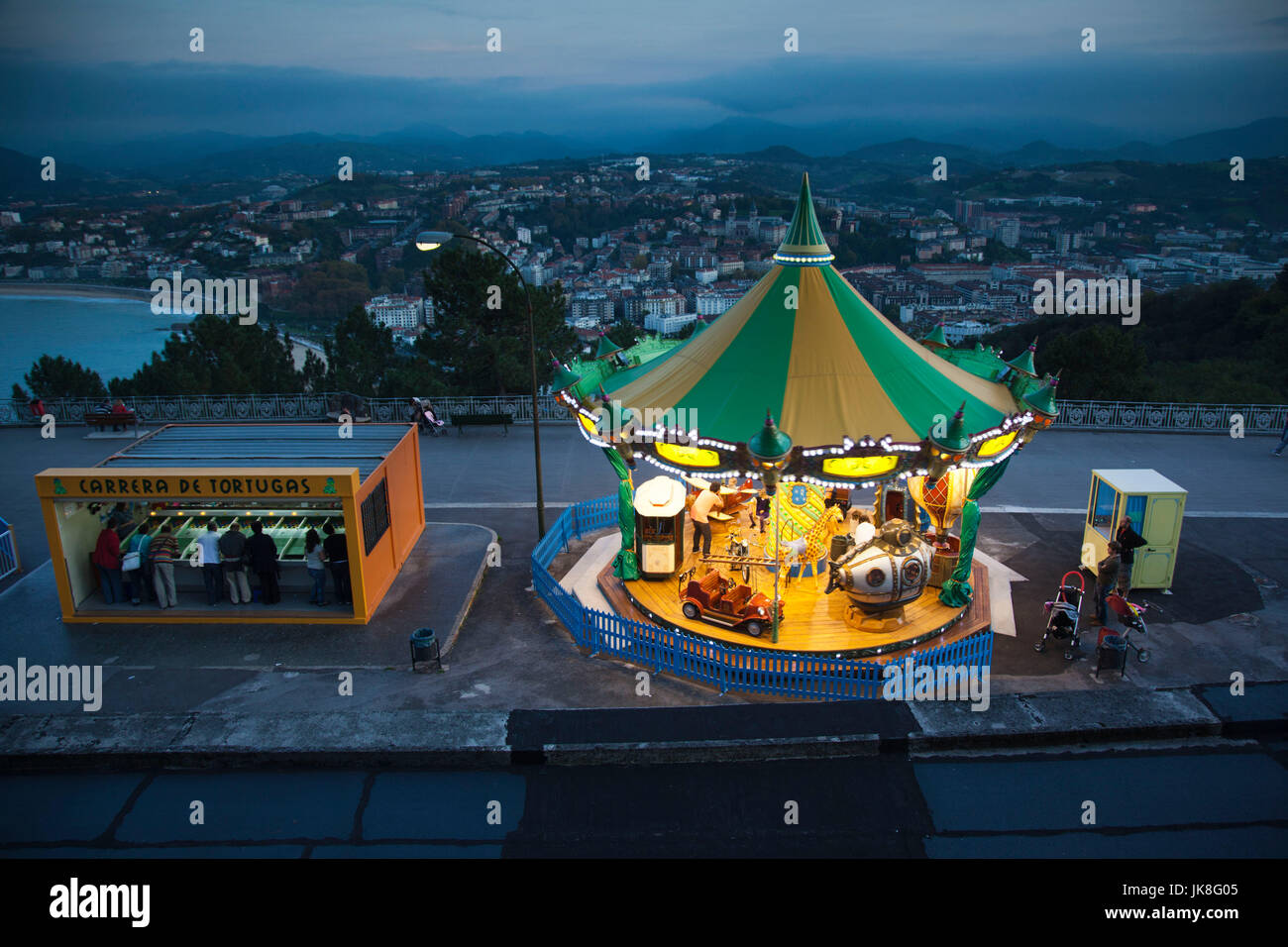 Monte igueldo amusement park fotografías e imágenes de alta resolución