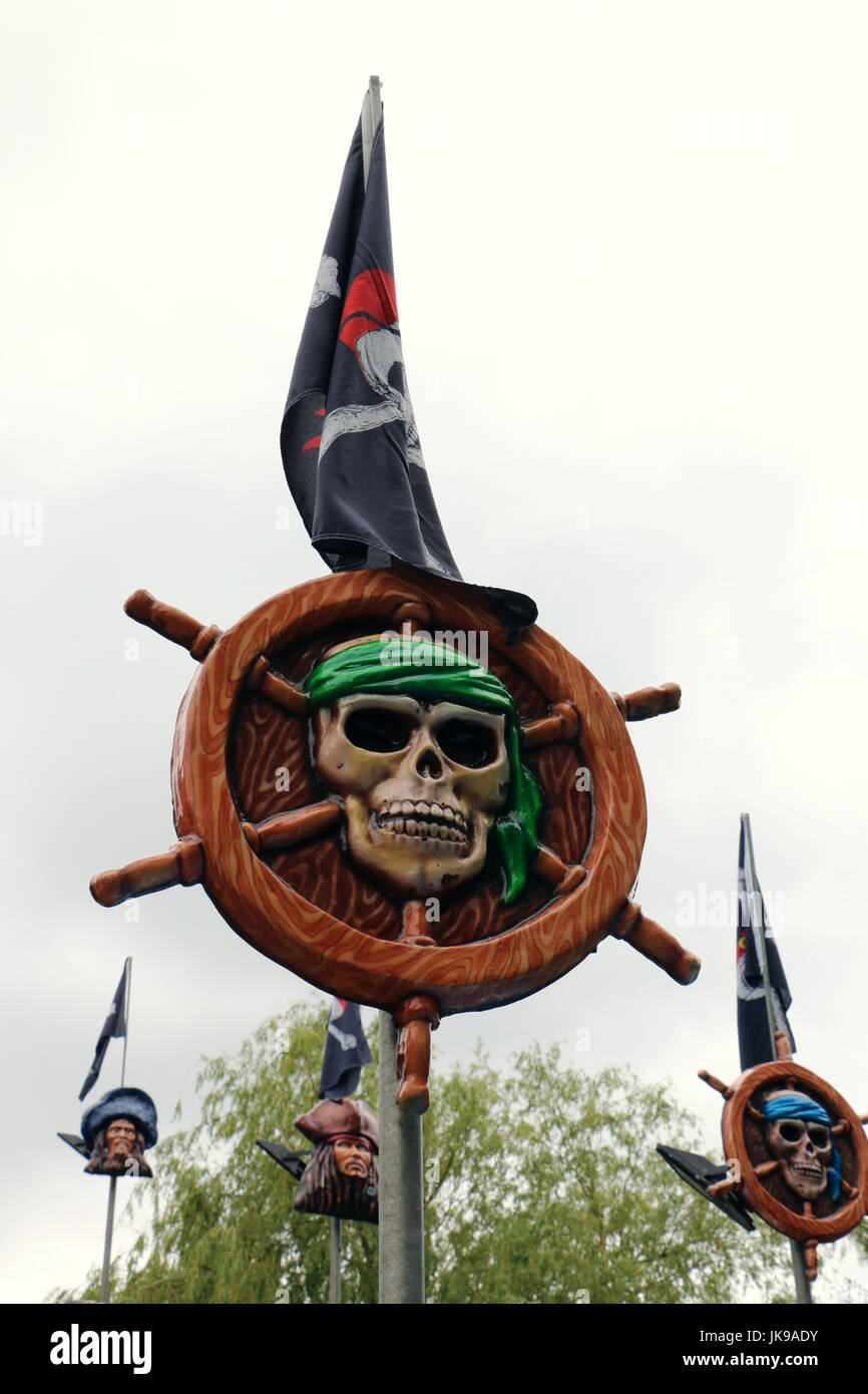 La figura del pirata Foto de stock