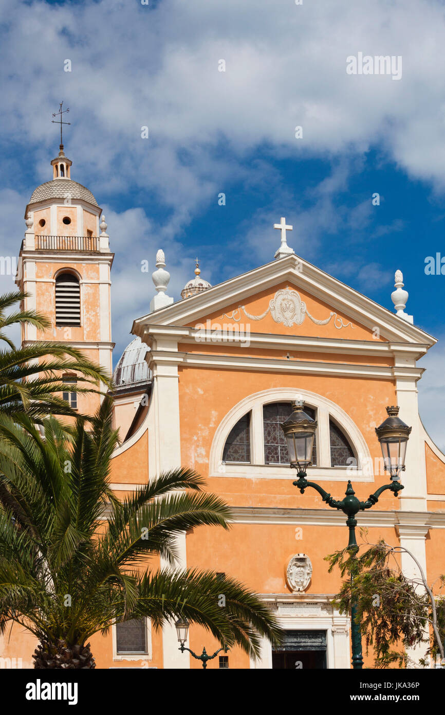 Francia, Córcega, Corse-du-Sud departamento, región de la costa oeste de Córcega, Ajaccio, la catedral Foto de stock